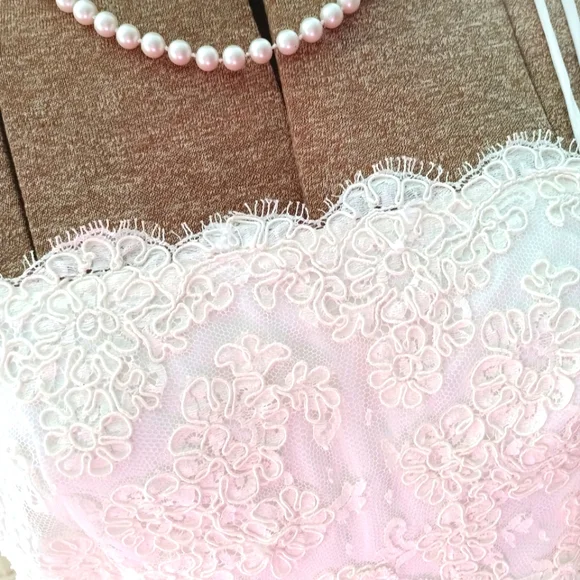 GORGEOUS 1990S "BIANCHI" CRISP WHITE CHIFFON WEDDING GOWN W/ LACE JACKET & VEIL! - Picture 4 of 16